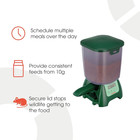 P7000 Automatic Pond Fish Feeder     Programmable Lcd Timer  6 5 Lb Capacity  Adju
