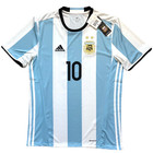 2016 17 Argentina Home Jersey  10 Messi Medium Adidas Copa America Centenario