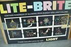 Lite Brite 1973 Hasbro Pegs  Vintage Original Light Bright Box New Pages   