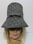 Vtg 60s 70s Tweed Tall Stovepipe Hat Womens Cates First Ave Mod Groovy Unique