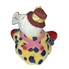Ty Beanie Babies Baby Bear - Juggles The Clown Bear 6 5  - Mwmts Royal