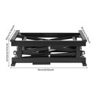 Electric Scissor Lift Table 140lbs  Heavy-duty Hydraulically Industrial Lifting