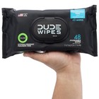 Dude Wipes - Flushable Wipes - 6 Pack  288 Wipes - Unscented Extra-large Adult W
