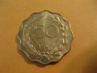  1953   Paraguay Coin   50 Centimo    Lion    Bu Coins Very  Sweet Coins