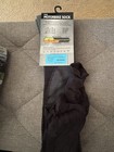 Bridgedale Motorcycle Socks Men   s Medium Cosmetic 2nd Black Blue Long Bamboo New