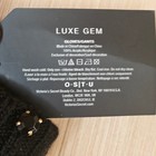 Victoria Secret Holiday 2020 Luxe Gem Knit Gloves Black New