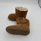 New Ugg Keelan Ii Chestnut Suede Shoes Boots - Toddler Size 4 5 Brown Fur Line
