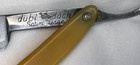Antique Straight Razor Pearl Duck Dubl Duck Satin Wedge Germany Sharp Blade