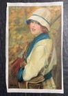 1920   s Pin Up Flapper Girl Art Original Print Frederick Duncan Sports Rifle Gun