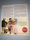 Original 1959 Coca Cola Calendar Of American Birds 7 X 12    By Athos Menabonil