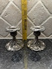 Godinger Silver Plated Ornate Grapevine 4    Candlesticks Set Of 2 Paul Revere