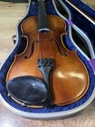 Vintage 1973 German H Francis Lange Violin   Bow 4 4 W  Hard Case