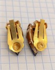 Vintage Mid Century Style Clips Metal Elements Imitating Leaves St Petersburg