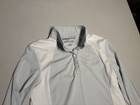 Equiline Top Women   s Small Gray 1 4 Zip Pullover Riding Equestrian Shirt Nylon