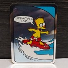 Vintage 90s The Simpsons Vending Machine Sticker Bart Aye Carumba  Sticker Card