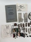 Vintage Singer Sewing Machine Parts Lot Presser Feet Bobbins Ruffler Manual