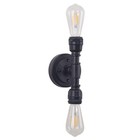 Vintage Edison Industrial 2-light Bathroom Vanity Light- 2 Bulb Loft Minimali   