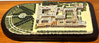 Huge Detailed Handpainted Hampton Court Palace Model British Heritage Collection