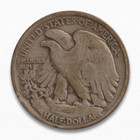 1921-p Walking Liberty Half Dollar As Shown In The Figure - Very Fine Condition 