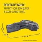 New Airline Approved Bow Max Crossbow Case  Black  Hard Bow Case Storage