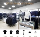 New Adjustable Male Mannequin Torso Dress Form Display White Stand