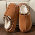 Winter Women   s Fuzzy Slippers Boots Soft Anti-slip Warm Indoor Outdoor Shoes