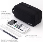 Big Capacity Pencil Case Pen Pouch Holder Bag Large Storage Art Supply Marker Du