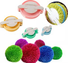4 Pcs Pom Pom Maker Pom Poms Maker Tool Set For Wool Yarn Knitting Craft