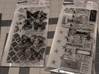 Tim Holtz X 2 And Hero Arts X 1 Stamping Bundle - Fast Midwest Usa Shipping