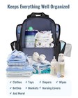 Diaper Bag Backpack  Multifunctional Dad Diaper Bag With 2 Side Insula   