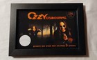 Authentic Ozzy Osbourne Hair Strand Relic Memorabilia Collectible Rare W coa