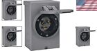 50-amp Nema 3r Power Inlet Box - Raintight Outdoor Solution For Generators