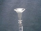 Pyrex Glass 10ml Single Metric Scale Graduated Cylinder Hex Base 3022-10