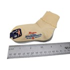 Vintage 1960s Trimfit Toddler Bobby Socks 2 Pr Girls Nos Yellow Blue Sz 4 1 2