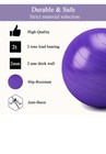 Yoga Ball 55cm And 65cm Sizes  Stability Ball  Anti-burst  Anti-slip Material