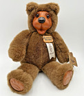 Lot Of 2 Robert Raikes Woody Bears Plush Toys One With Tags Collectable Signed