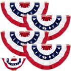  4 Pack Large 2x4 Ft American Flags Bunting 4th Of July Blue And White 2 X 4 Ft