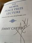 Jimmy Carter Signed In Person The Nobel Peace Prize Lecture Hc Book - President