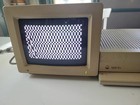 Vintage Apple Iigs Computer Rgb Monitor Tested Works  Plus 2x 5 25 Floppy Drives