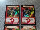 4x Duel Masters Tcg - Dm06  Bazagazeal Dragon  P2 y3  Foil  Promo Cards 2006
