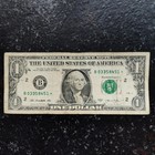Fw Duplicate Serial Number Star Note B 03358451     One Dollar  1 Bill Error 2013