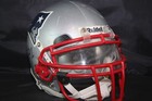 2009 Game Used Myron Pryor New England Patriots Vsr4 Model Football Helmet