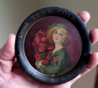 Drink Tenn Cola 5 Cents In Bottles Rare 1908 Dated Advertising Tip Tray Nice 
