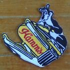 Bear On Snowmobile   Old School Beer Collectors Patch Sew On   Hamm s Beer