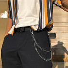 1pc Punk Metal Waist Chain Jeans Hip Hop Pants Chain Pendant Unisex - New