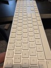 Apple Magic Wireless Lightning Keypad Bluetooth Keyboard White A1843 Works  