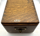 Antique Macey File Box Drawer Quarter Sawn Oak Wooden Cabinet Early 1900s