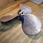 Antique 18  Solid Copper Boat Propeller Prop     Vintage Nautical        usa