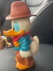 1986 Tootsie Toy Vintage The Walt Disney Donald Duck Cowboy Figure