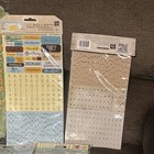 Prima Marketing Embellishment Lot     Flowers  Alphas  Stamps  Centers  Mixed